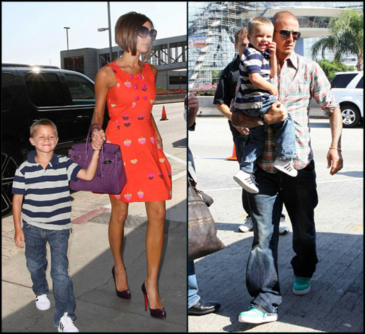 David Beckham Family