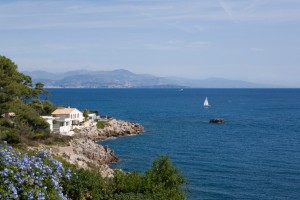 coastal view at Cap d'Antibes; Antibes, France