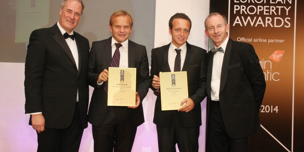 Home Hunts scoop best website award AGAIN at the European Property Awards…..