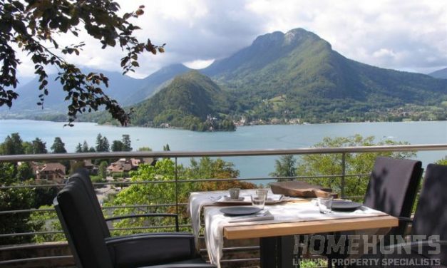Splash out in Lake Annecy for an investment you can holiday in all year round
