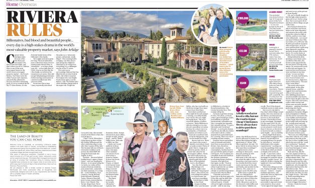 Rivera Rules: Home Hunts features in the Sunday Times