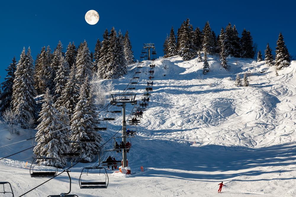 ski resorts in France