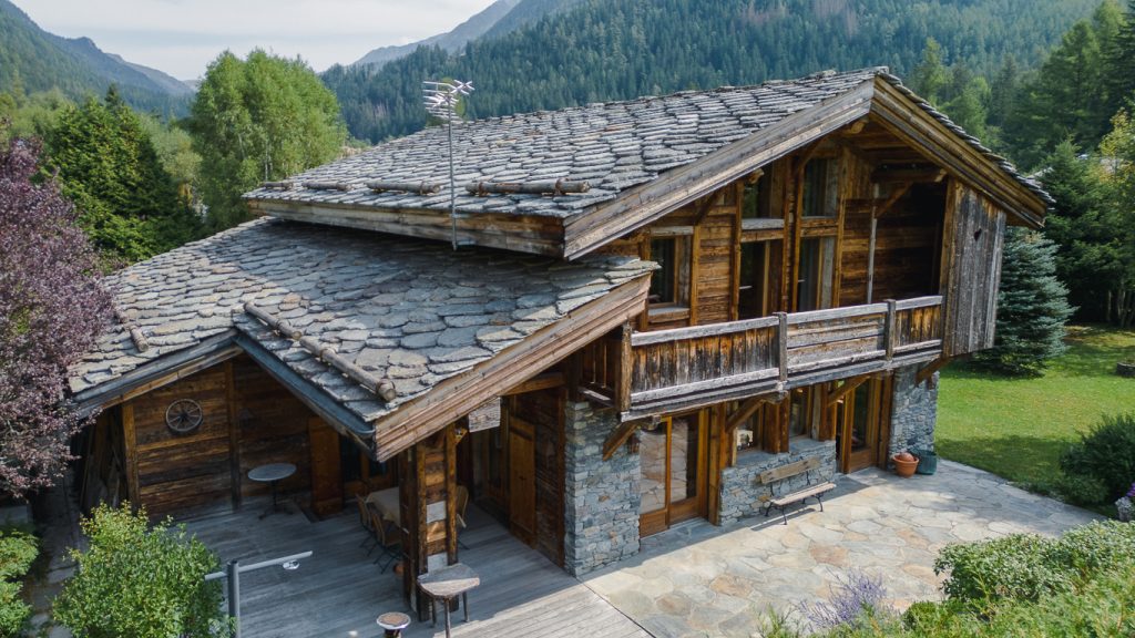 luxury chalet in the French alps